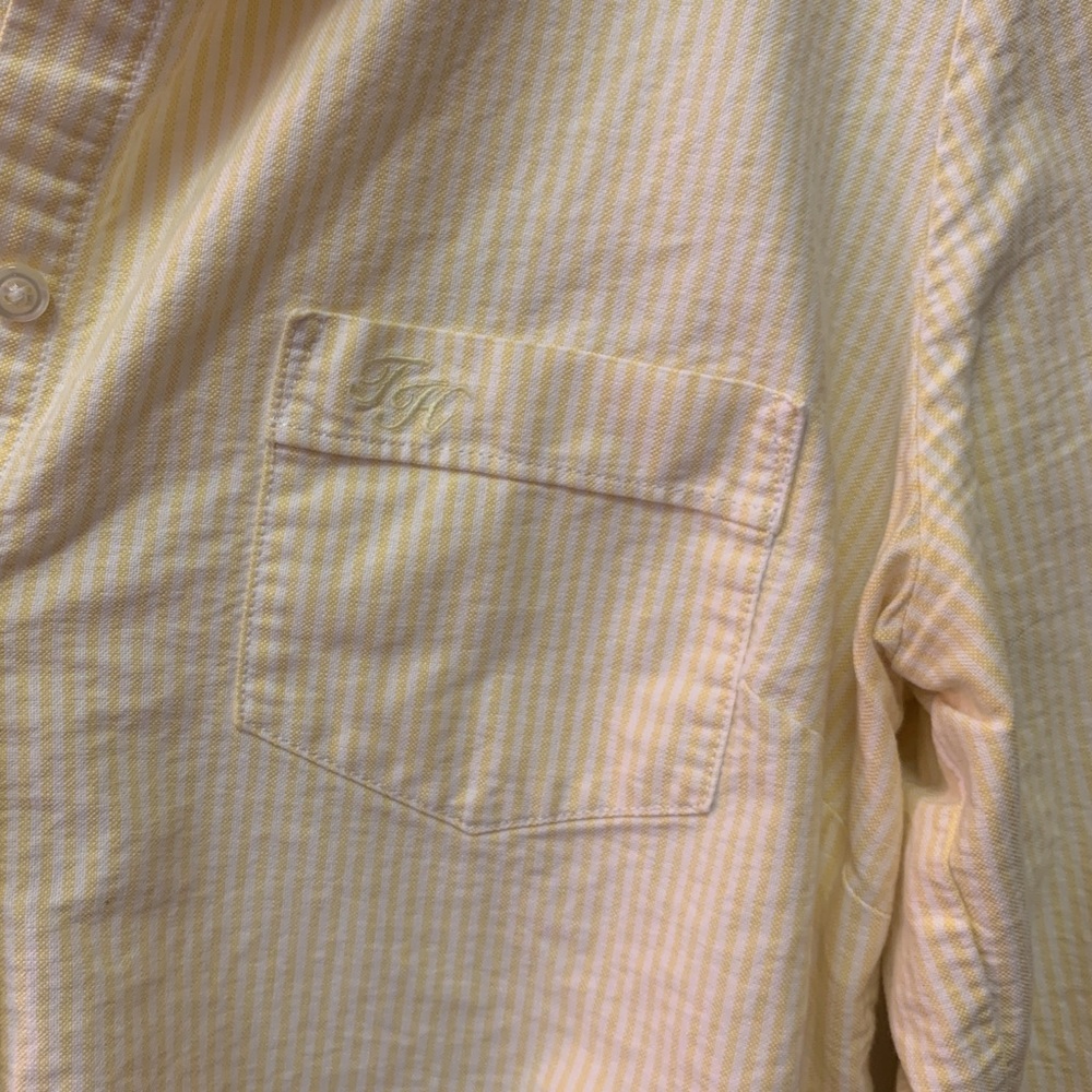 Yellow Button Up - Picture 3 of 4